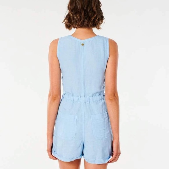 Rip curl Panoma Romper size Medium, mid blue - Picture 2 of 10